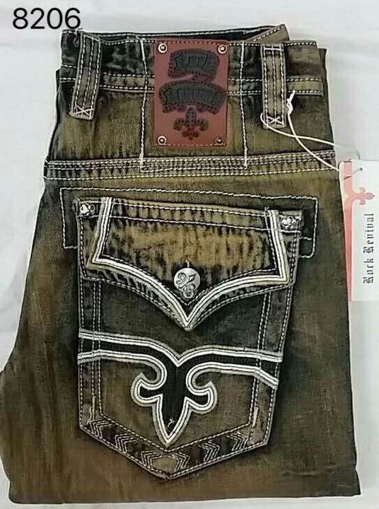 Rock Revival long jeans man 32-42-020